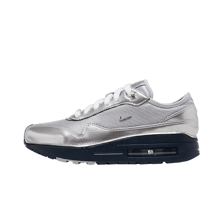 Overkicks - Nike Air Max 1 '86 Jacquemus Silver (FQ1100-001) - vista lateral