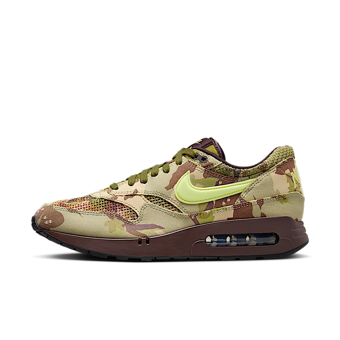 Overkicks - Nike Air Max 1 86 OG Camo Light Lemon Twist (FN8358-200) - vista lateral