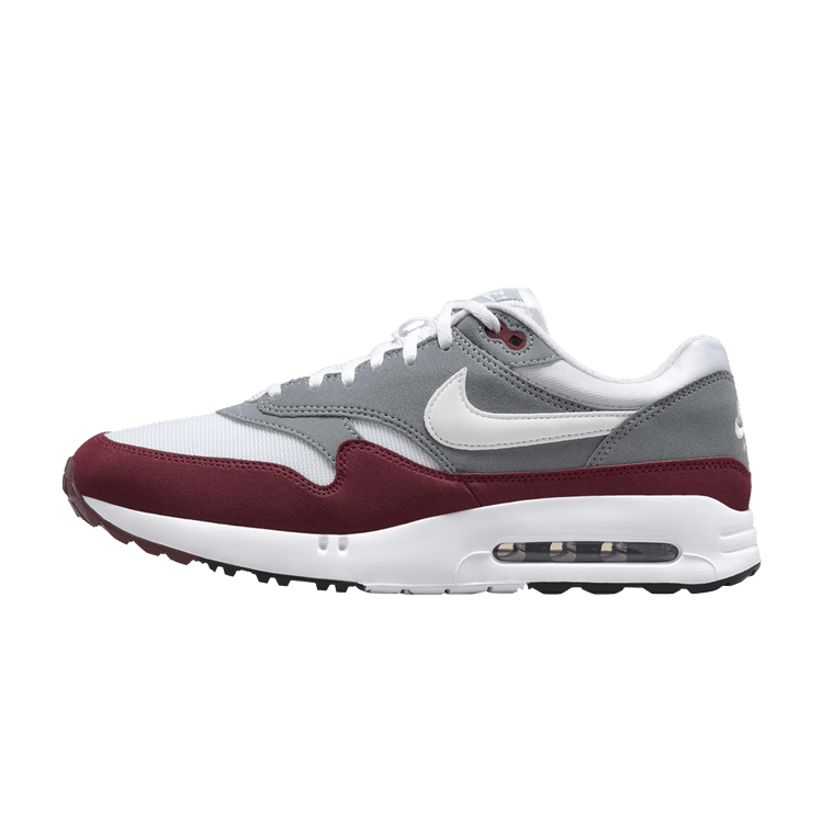 Overkicks - Nike Air Max 1 '86 OG Golf Team Red Cool Grey Black White (DV1403-600) - vista lateral