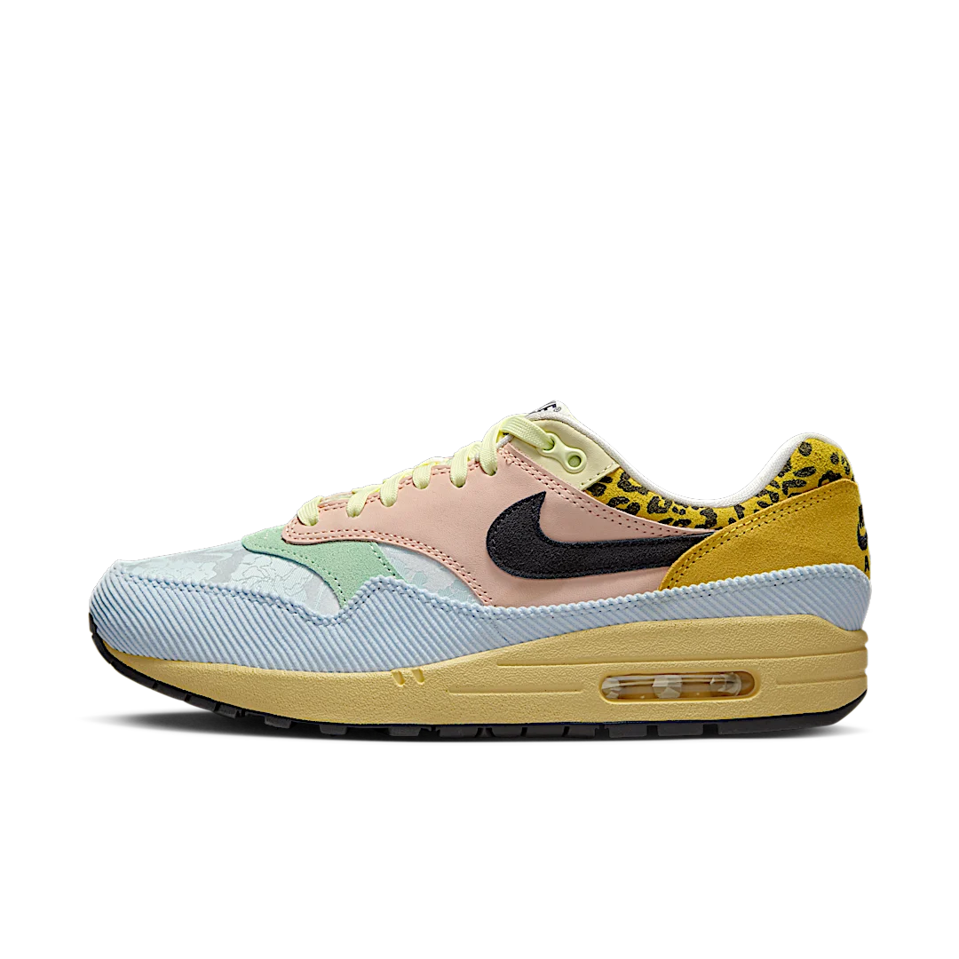 Overkicks - Nike Air Max 1 87 Great Indoors Corduroy (FJ4605-441) - vista lateral