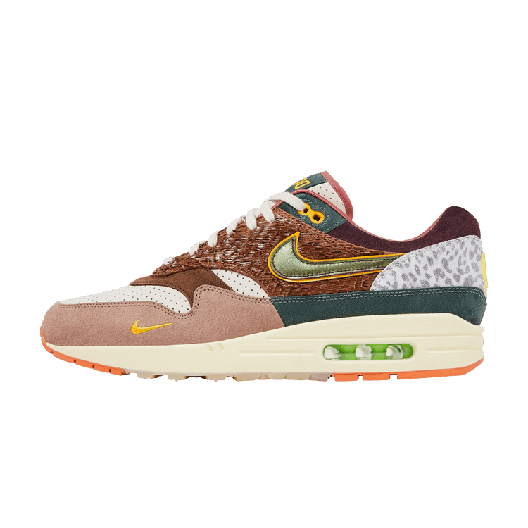 Overkicks - Nike Air Max 1 '87 Luxe University of Oregon PE (2024) (Numbered) (HQ2639-100) - vista lateral