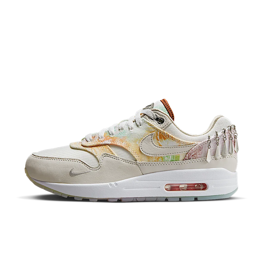 Overkicks - Nike Air Max 1 87 Metal Charms Phantom Mint Foam (FJ7734-101) - vista lateral
