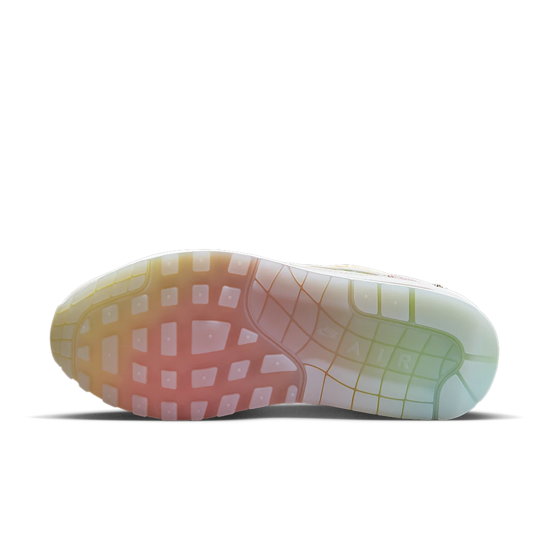 Overkicks - Nike Air Max 1 87 Metal Charms Phantom Mint Foam (FJ7734-101) - detalle suela