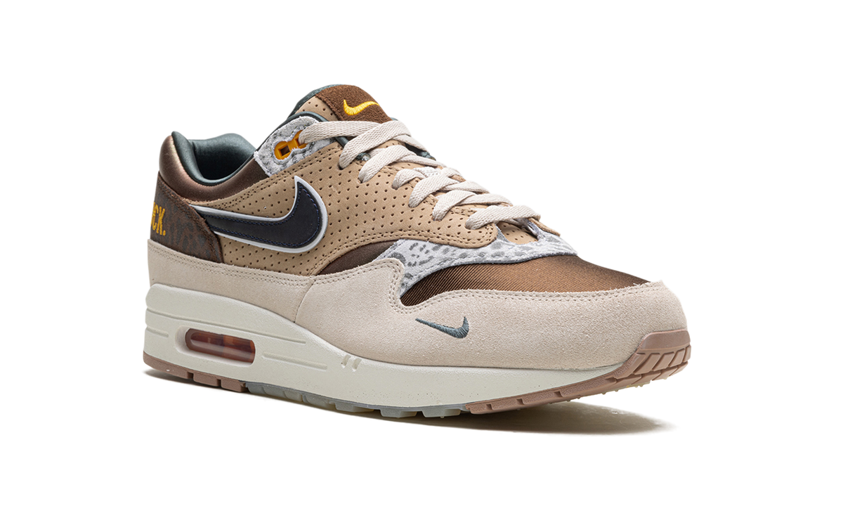 Overkicks - Nike Air Max 1 87 Premium University of Oregon PE (2024) (HQ2640-200) - detalle lateral interior