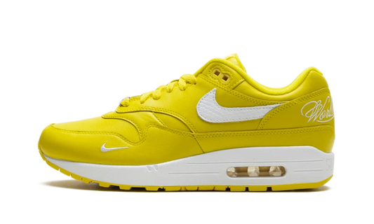 Overkicks - Nike Air Max 1 87 SP Supreme Speed Yellow (HF8813-700) - vista lateral