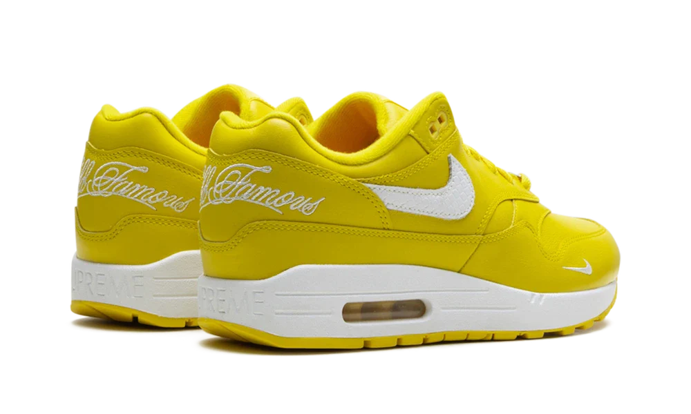 Overkicks - Nike Air Max 1 87 SP Supreme Speed Yellow (HF8813-700) - par completo