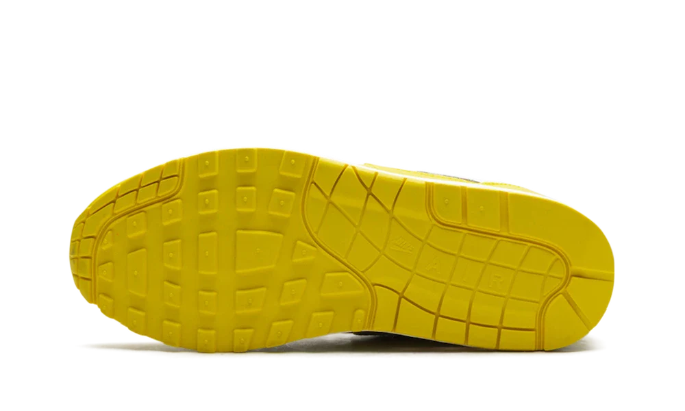 Overkicks - Nike Air Max 1 87 SP Supreme Speed Yellow (HF8813-700) - detalle suela