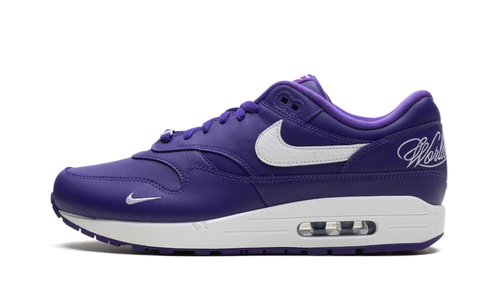 Overkicks - Nike Air Max 1 87 SP Supreme Varsity Purple (HF8813-500) - vista lateral