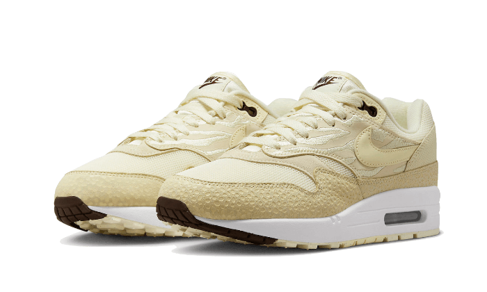 Overkicks - Nike Air Max 1 87 Safari Coconut Milk (FD9856-100) - vista trasera