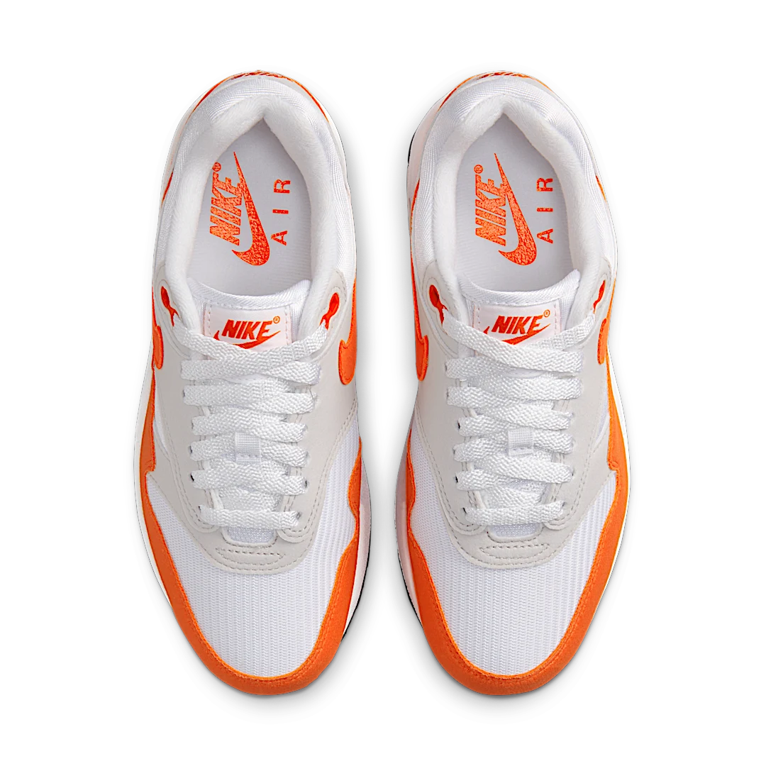 Overkicks - Nike Air Max 1 87 Safety Orange (DZ2628-002) - par completo