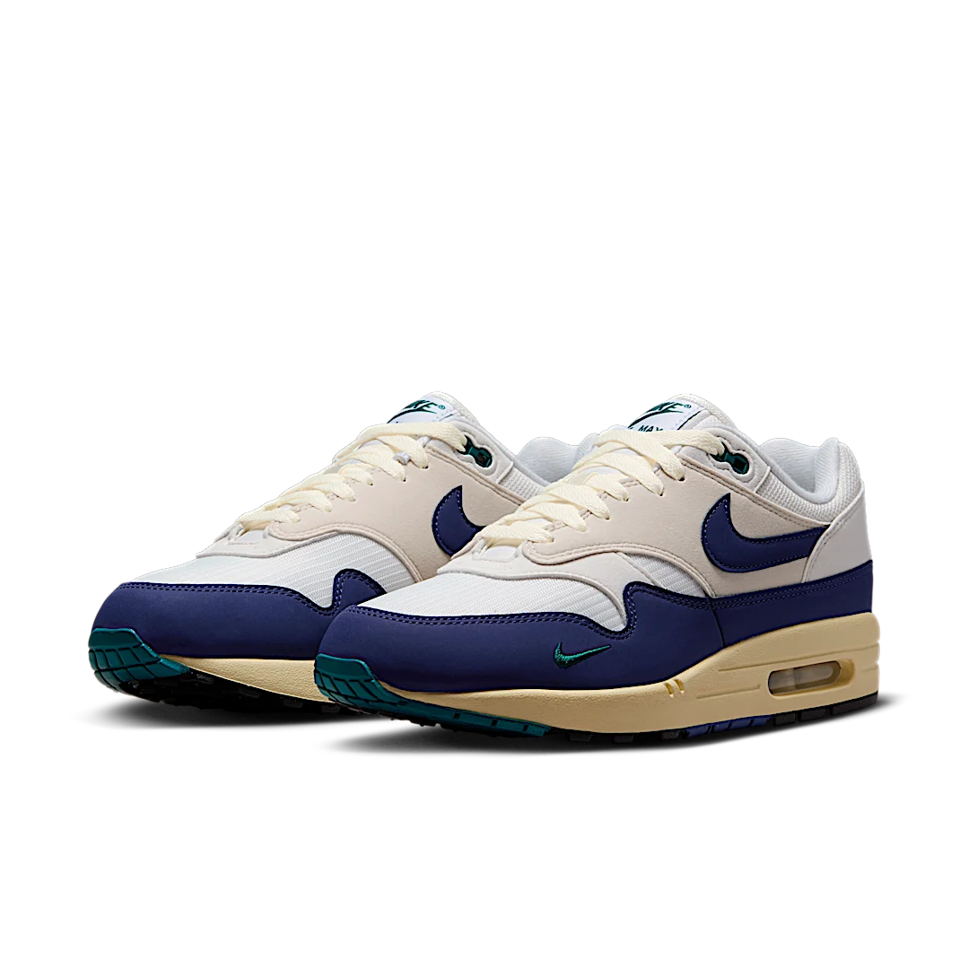 Overkicks - Nike Air Max 1 Athletic Department Deep Royal Blue (FQ8048-133) - vista trasera