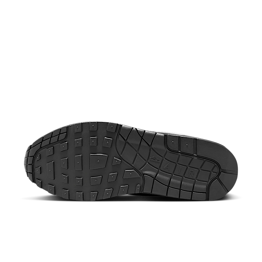 Overkicks - Nike Air Max 1 Black White Swoosh (FZ0628-010) - detalle suela