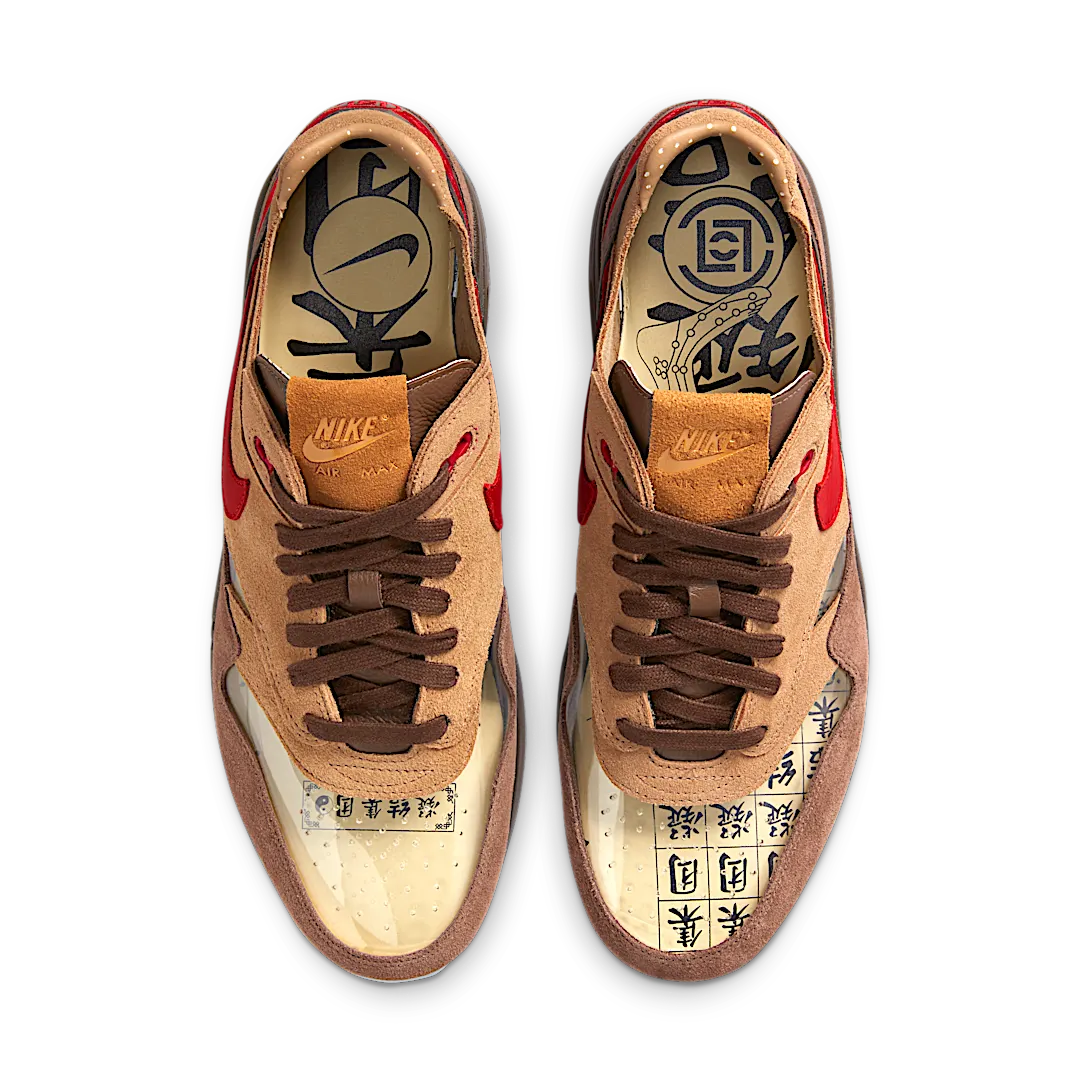 Overkicks - Nike Air Max 1 CLOT Kiss of Death CHA (DD1870-200) - par completo