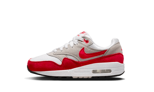 Overkicks - Nike Air Max 1 Challenge Red (GS) (555766-146) - vista lateral