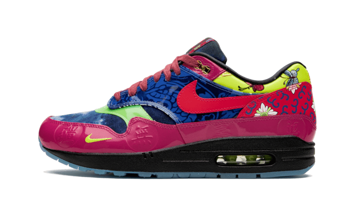 Overkicks - Nike Air Max 1 Chinese New Year Longevity (2020) (CU8861-460) - vista lateral