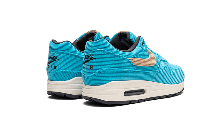 Overkicks - Nike Air Max 1 Corduroy Baltic Blue (FB8915-400) - par completo