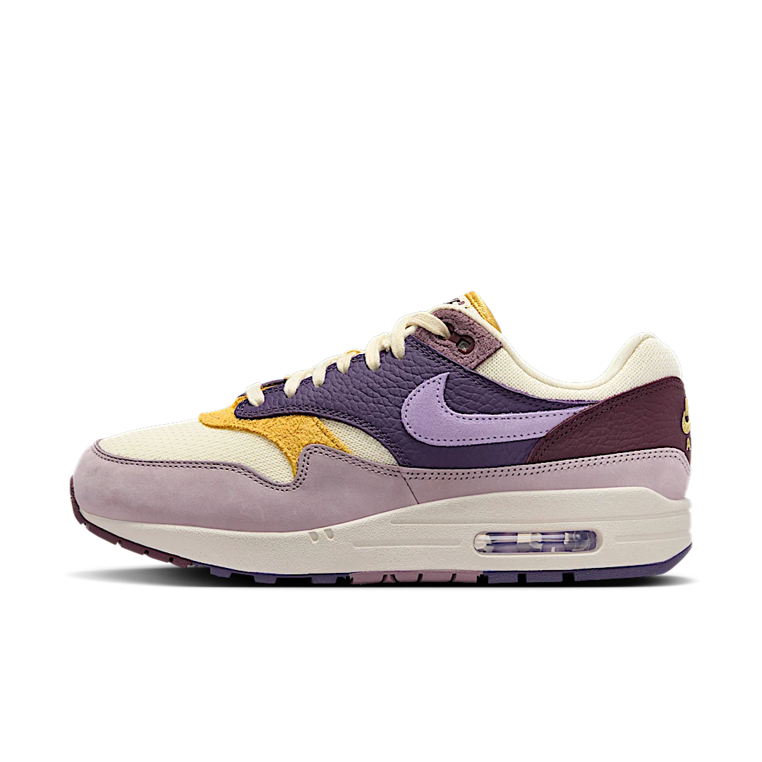 Overkicks - Nike Air Max 1 Dark Raisin Hydrangeas (HQ4051-500) - vista lateral
