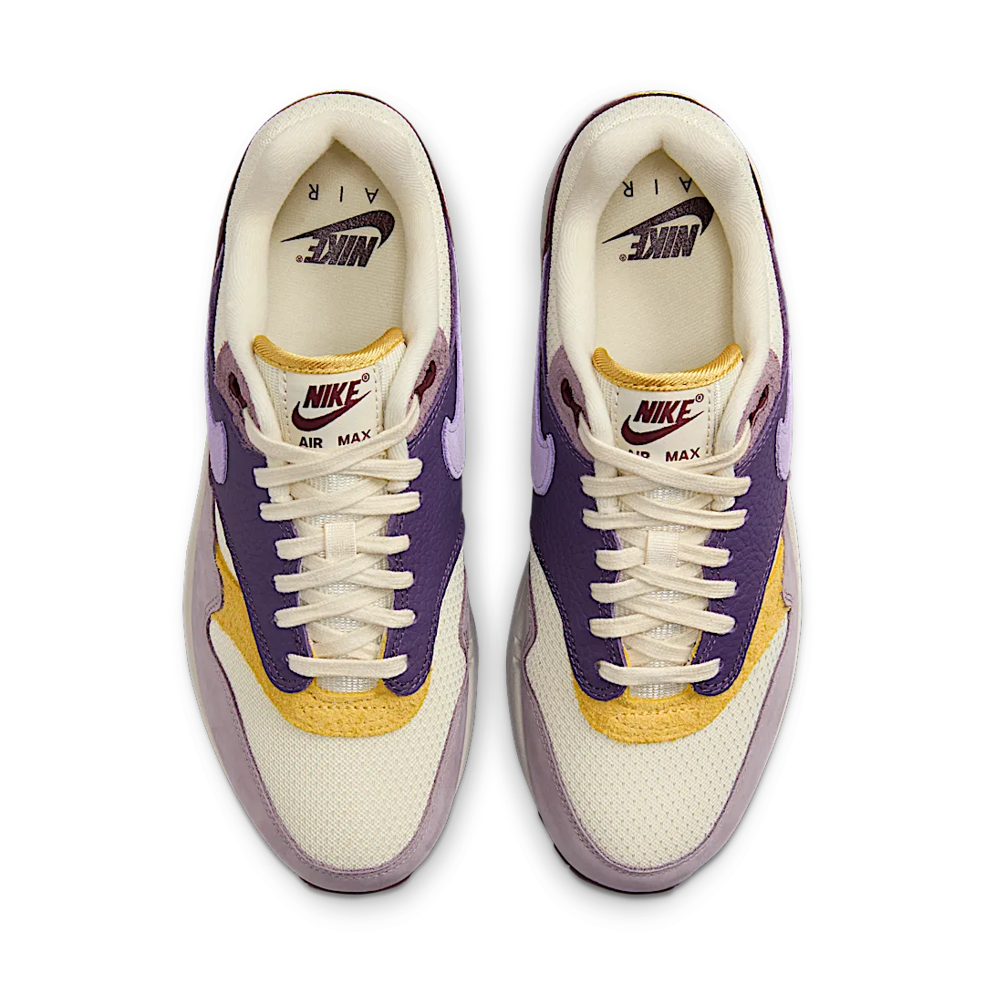 Overkicks - Nike Air Max 1 Dark Raisin Hydrangeas (HQ4051-500) - par completo