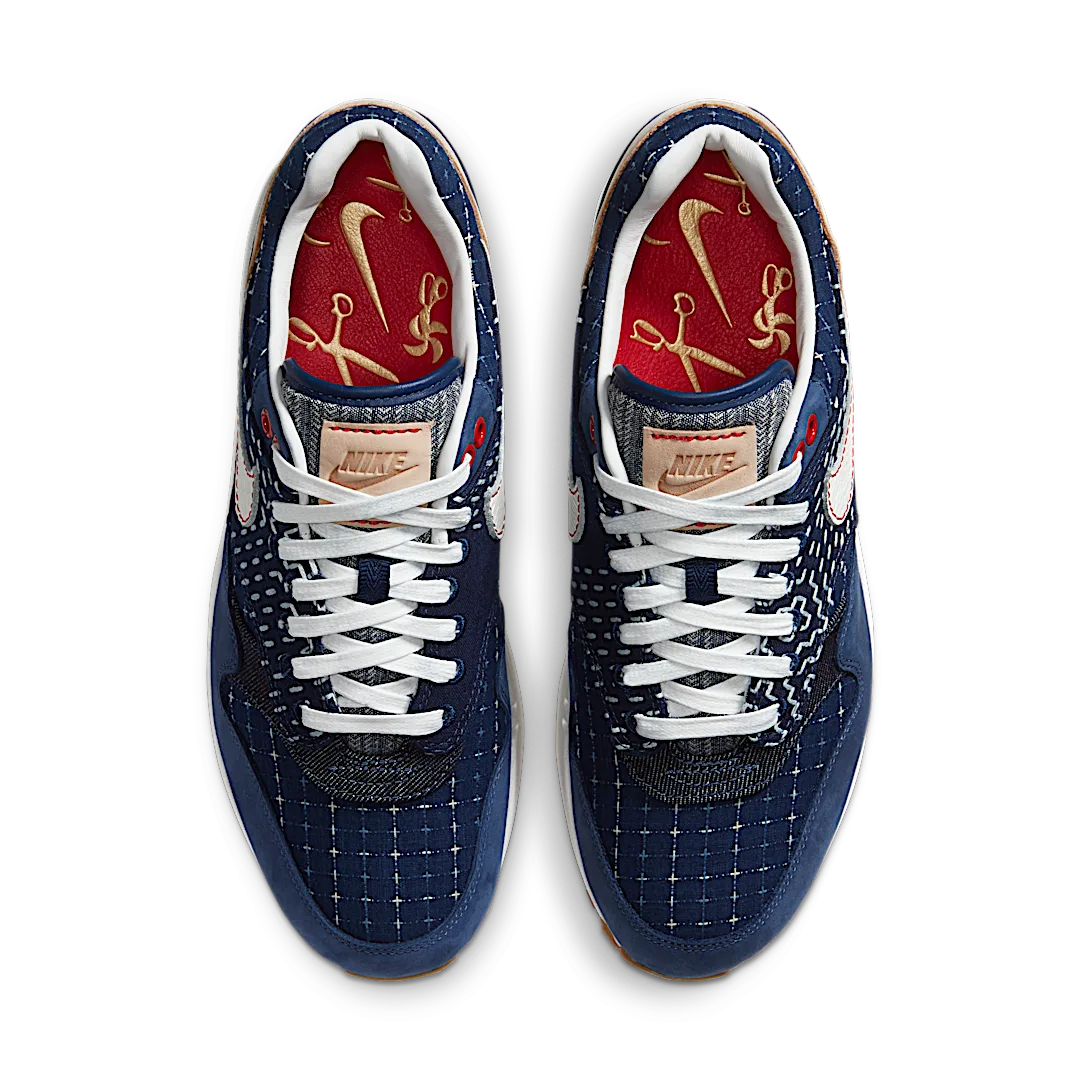 Overkicks - Nike Air Max 1 Denham (CW7603-400) - par completo