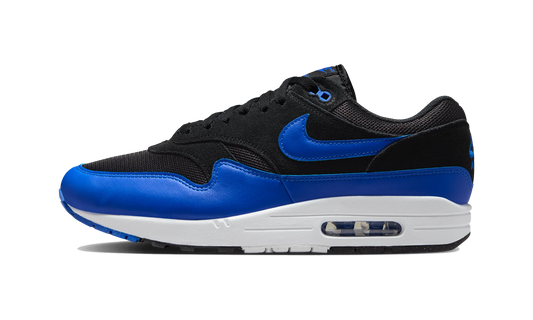 Overkicks - Nike Air Max 1 Essential Black Hyper Royal (FZ5808-010) - vista lateral
