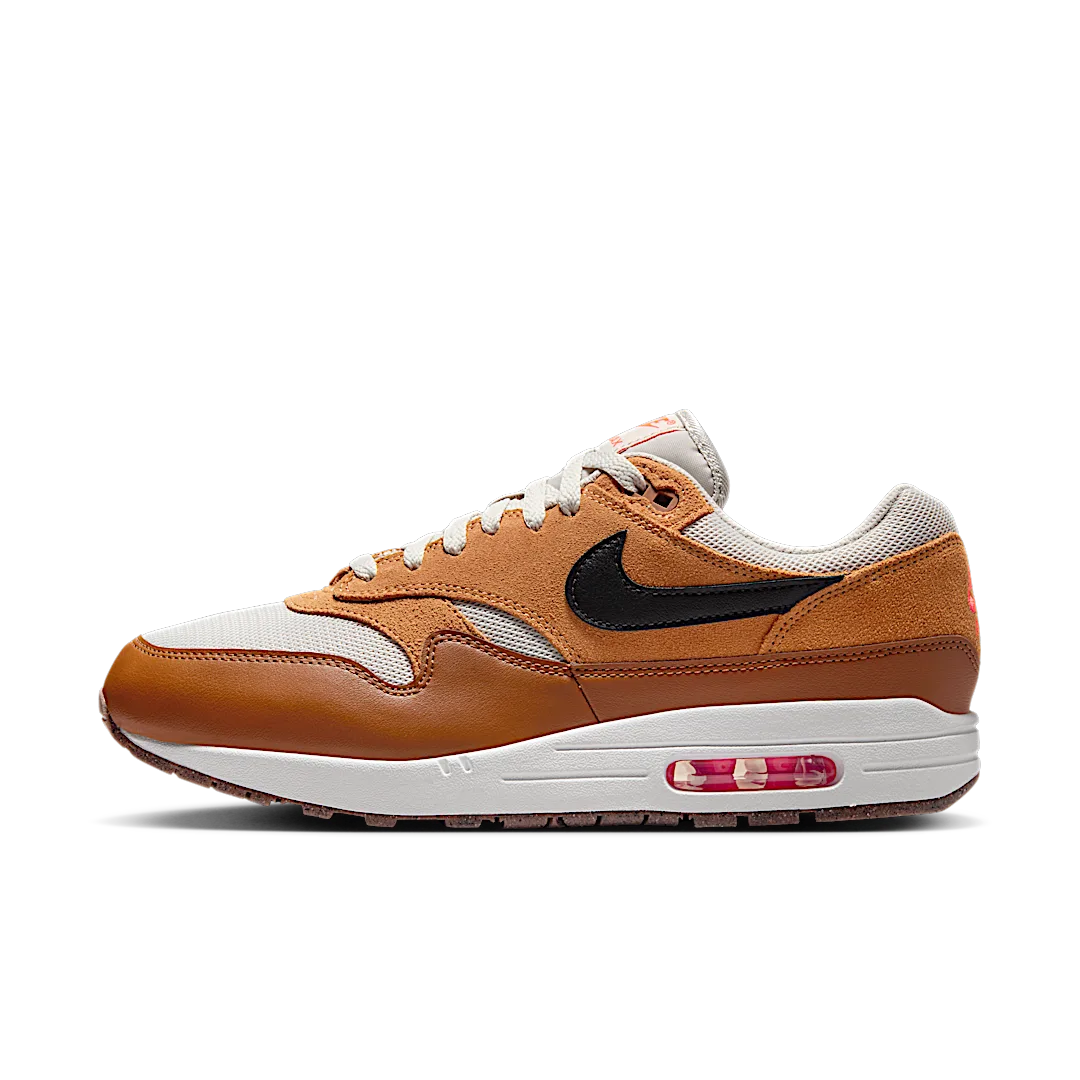Overkicks - Nike Air Max 1 Essential British Tan Light Bone (FZ5808-004) - vista lateral
