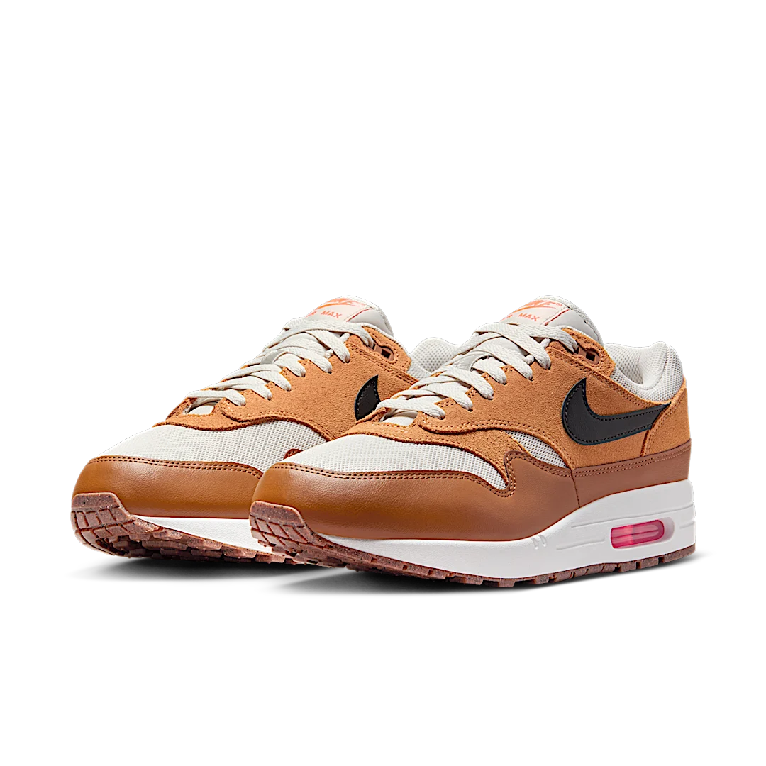 Overkicks - Nike Air Max 1 Essential British Tan Light Bone (FZ5808-004) - vista trasera