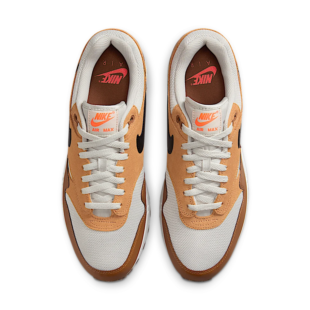 Overkicks - Nike Air Max 1 Essential British Tan Light Bone (FZ5808-004) - par completo