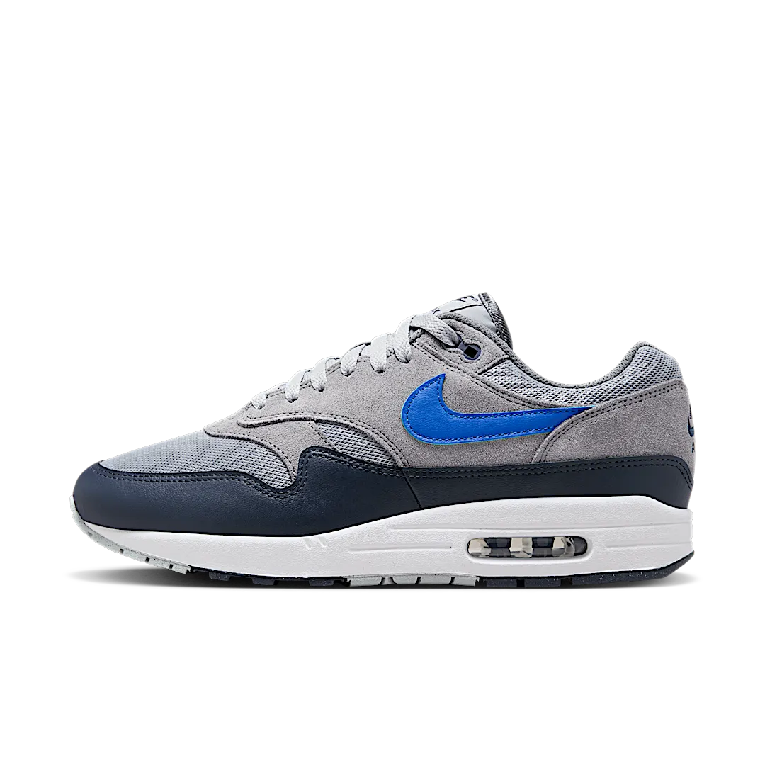 Overkicks - Nike Air Max 1 Essential Navy Grey Royal (FZ5808-003) - vista lateral