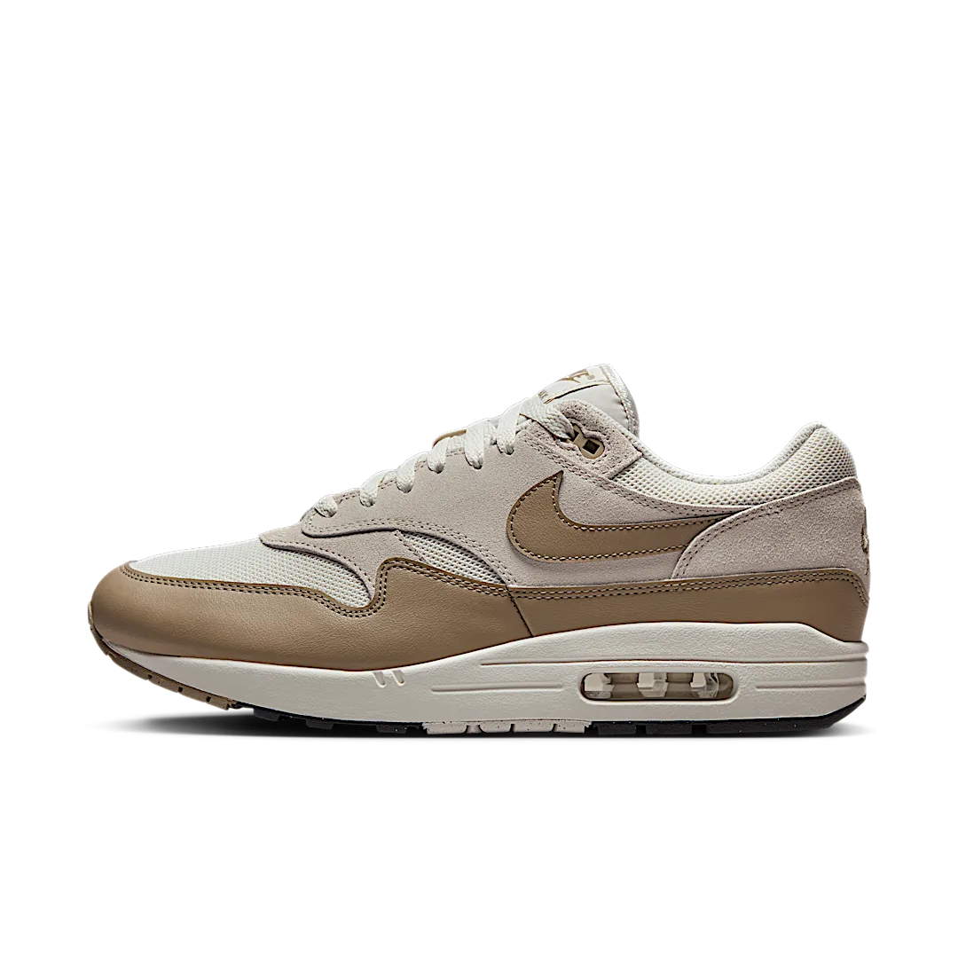 Overkicks - Nike Air Max 1 Essential Phantom Khaki (FZ5808-001) - vista lateral
