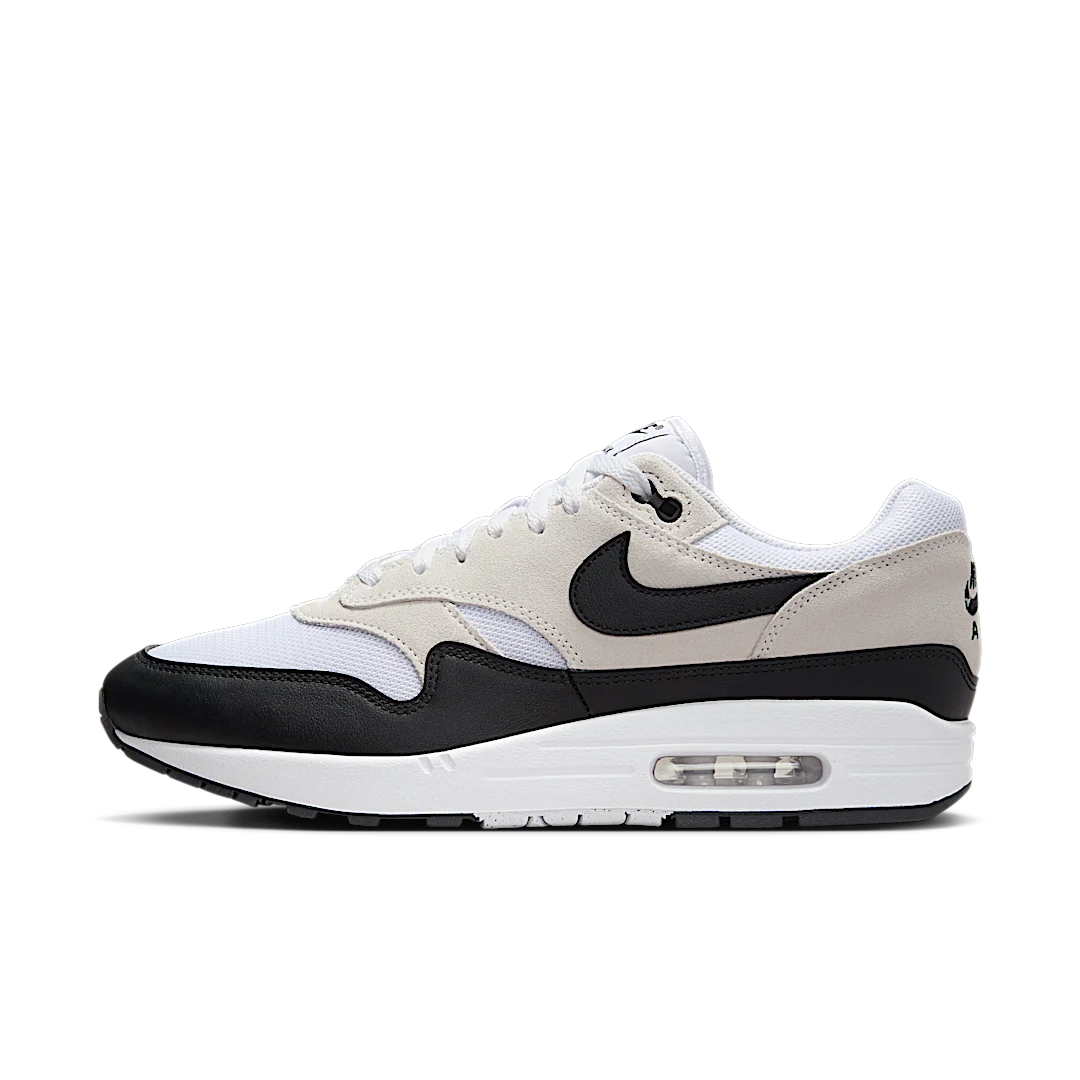Overkicks - Nike Air Max 1 Essential Summit White Black (FZ5808-101) - vista lateral
