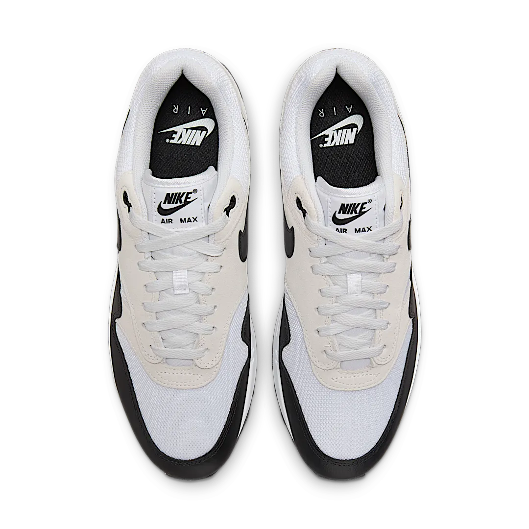 Overkicks - Nike Air Max 1 Essential Summit White Black (FZ5808-101) - par completo