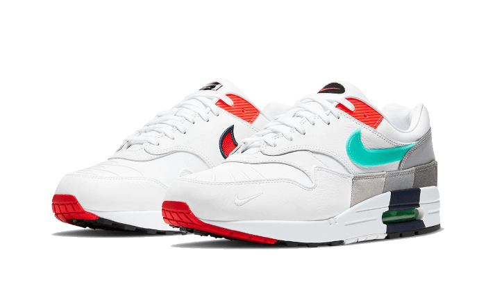 Overkicks - Nike Air Max 1 Evolution Of Icons (CW6541-100) - vista trasera