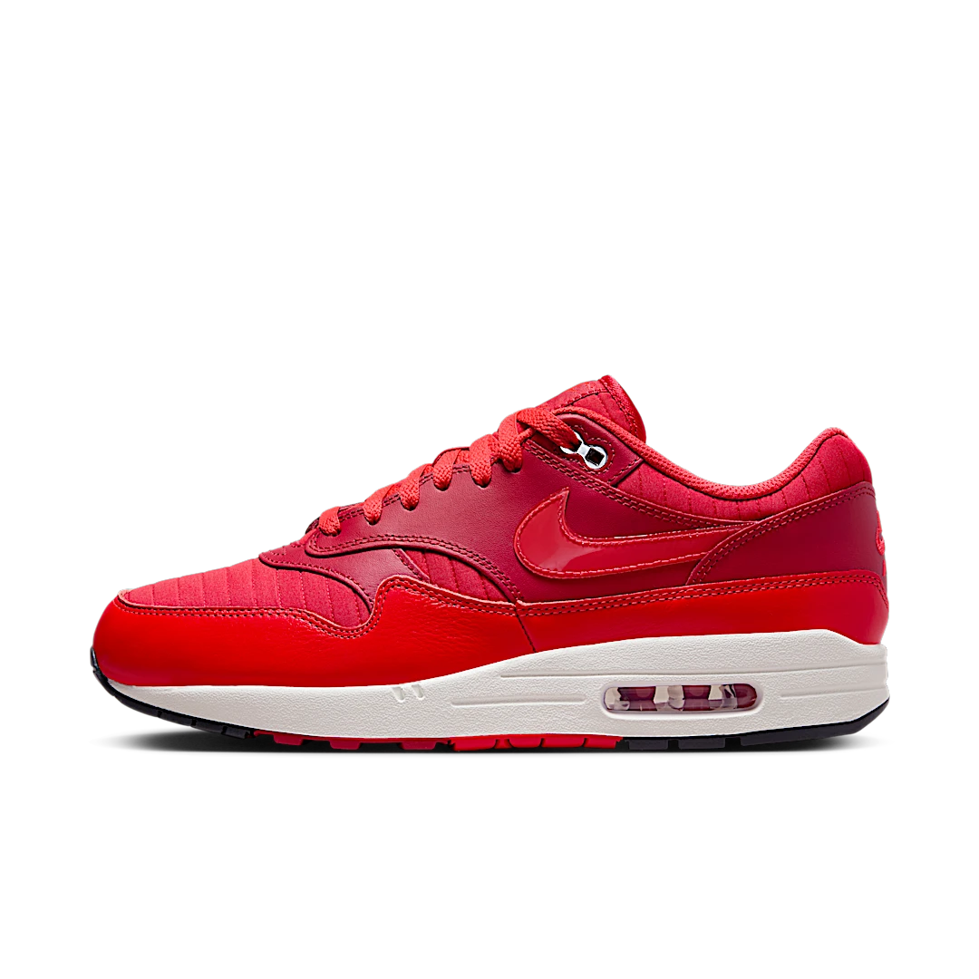 Overkicks - Nike Air Max 1 Gym Red Crimson (HQ3607-687) - vista lateral