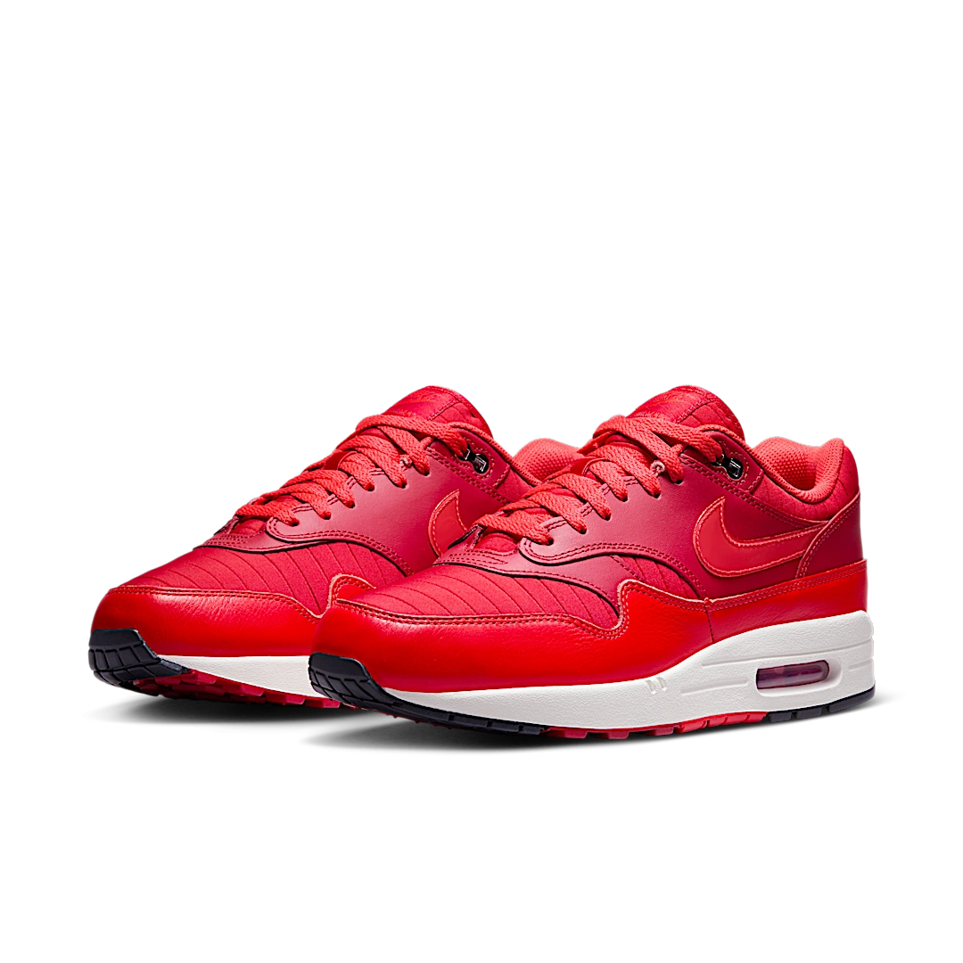 Overkicks - Nike Air Max 1 Gym Red Crimson (HQ3607-687) - vista trasera