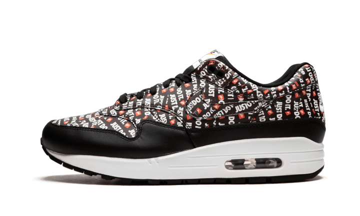 Overkicks - Nike Air Max 1 Just Do It Pack Black (875844-009) - vista lateral