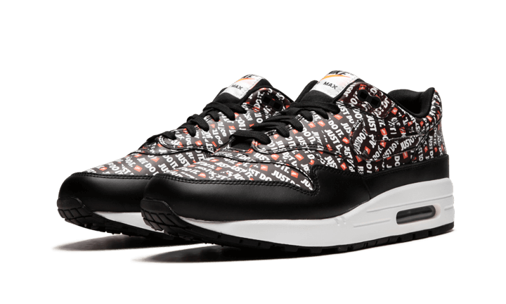 Overkicks - Nike Air Max 1 Just Do It Pack Black (875844-009) - vista trasera