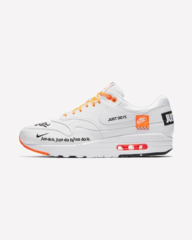 Overkicks - Nike Air Max 1 Just Do It Pack White (AO1021-100) - vista lateral