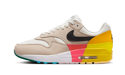 Overkicks - Nike Air Max 1 Khaki Multi-Color (FQ2538-100) - vista lateral