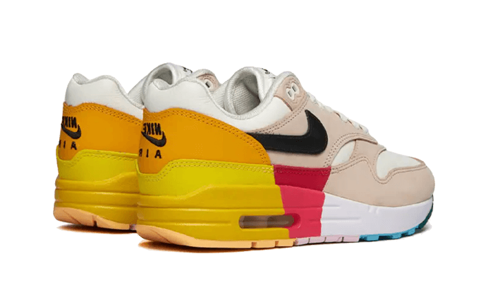 Overkicks - Nike Air Max 1 Khaki Multi-Color (FQ2538-100) - par completo