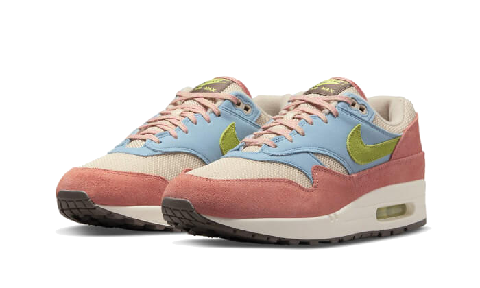 Overkicks - Nike Air Max 1 Light Madder Root Worn Blue (DV3196-800) - vista trasera