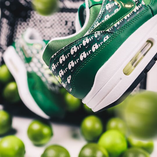 Overkicks - Nike Air Max 1 Limeade (2020) (CJ0609-300) - detalle suela