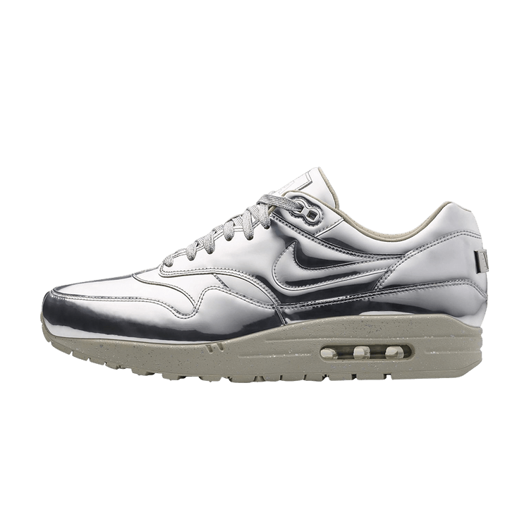 Overkicks - Nike Air Max 1 Liquid Silver (635786-002) - vista lateral