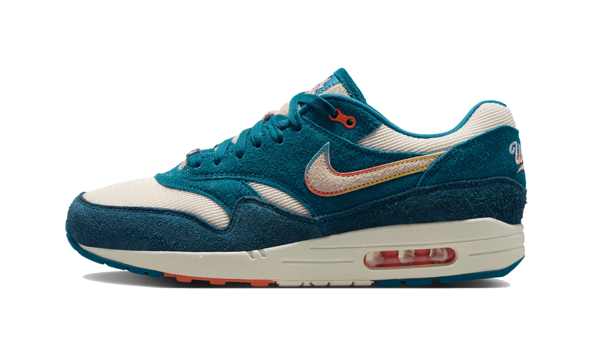 Overkicks - Nike Air Max 1 Milwaukee Brewers City Connect 2026 (IQ2938-400) - vista lateral