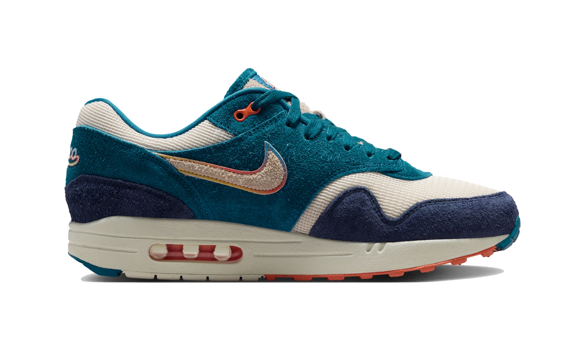 Overkicks - Nike Air Max 1 Milwaukee Brewers City Connect 2026 (IQ2938-400) - detalle lateral