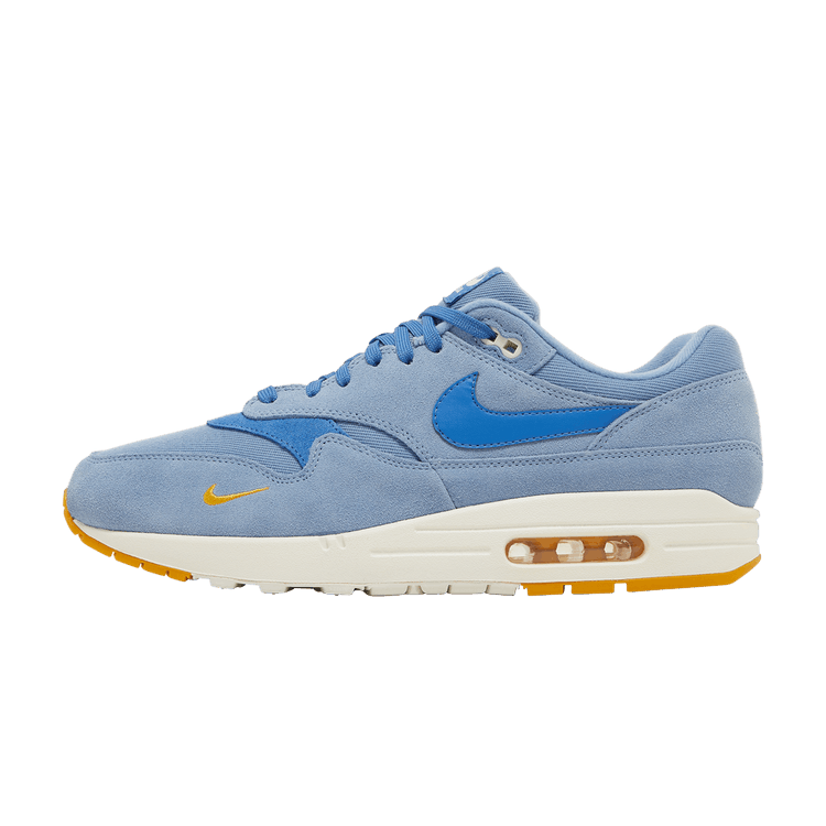 Overkicks - Nike Air Max 1 Mini Swoosh Work Blue (875844-404) - vista lateral