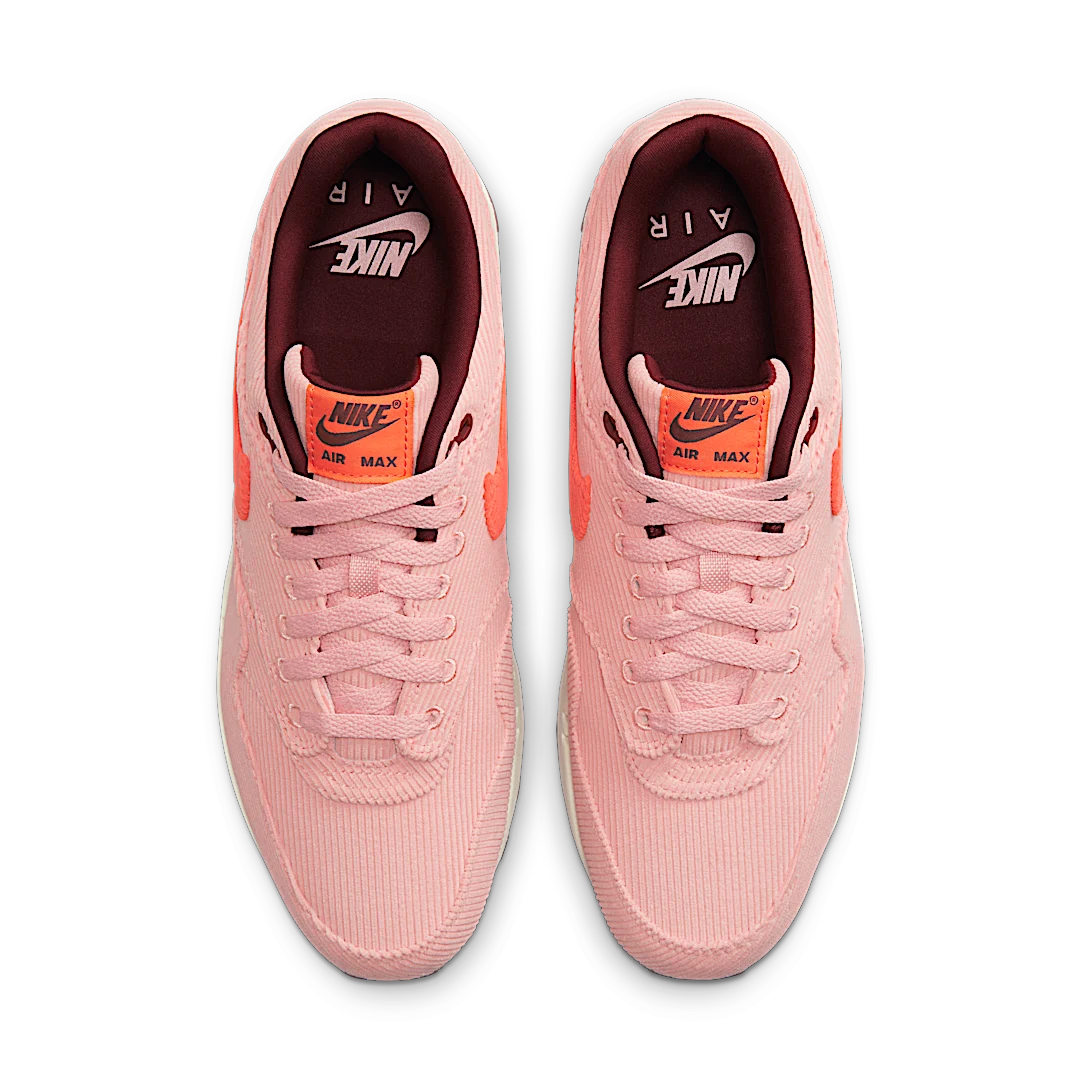 Overkicks - Nike Air Max 1 PRM Corduroy Coral Stardust (FB8915-600) - par completo