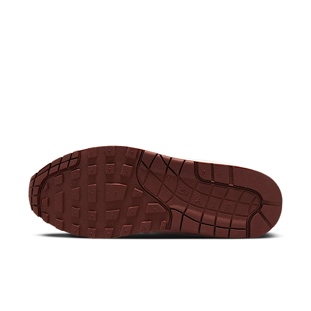 Overkicks - Nike Air Max 1 PRM Corduroy Coral Stardust (FB8915-600) - detalle suela