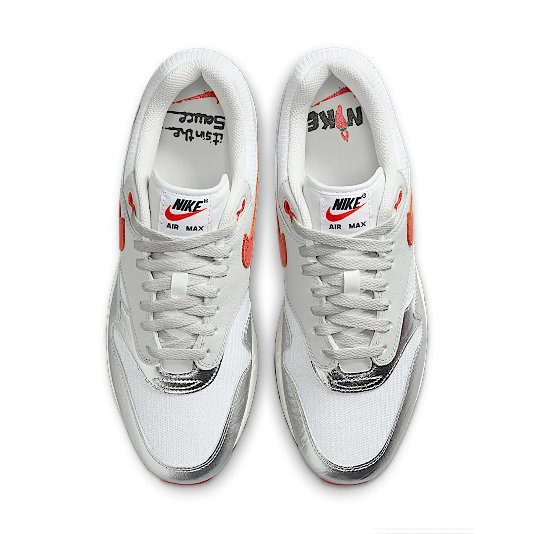 Overkicks - Nike Air Max 1 PRM SE Hot Sauce (HF7746-100) - par completo