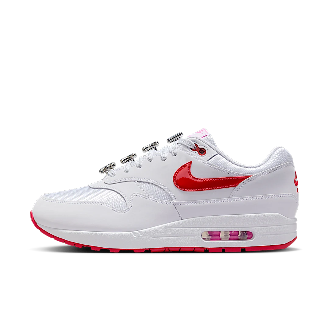 Overkicks - Nike Air Max 1 PRM Valentines Day White (HV2303-100) - vista lateral