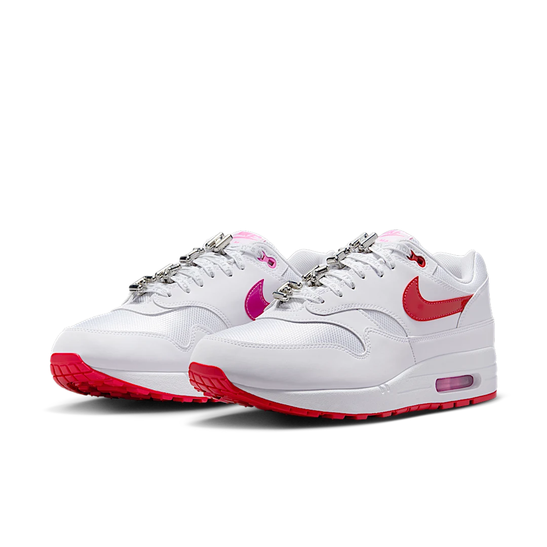 Overkicks - Nike Air Max 1 PRM Valentines Day White (HV2303-100) - vista trasera